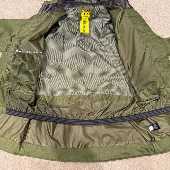 Under Armour ColdGear Wendy Shell – Women’s Size M – Army Green – New with Tags - Picture 10 of 10